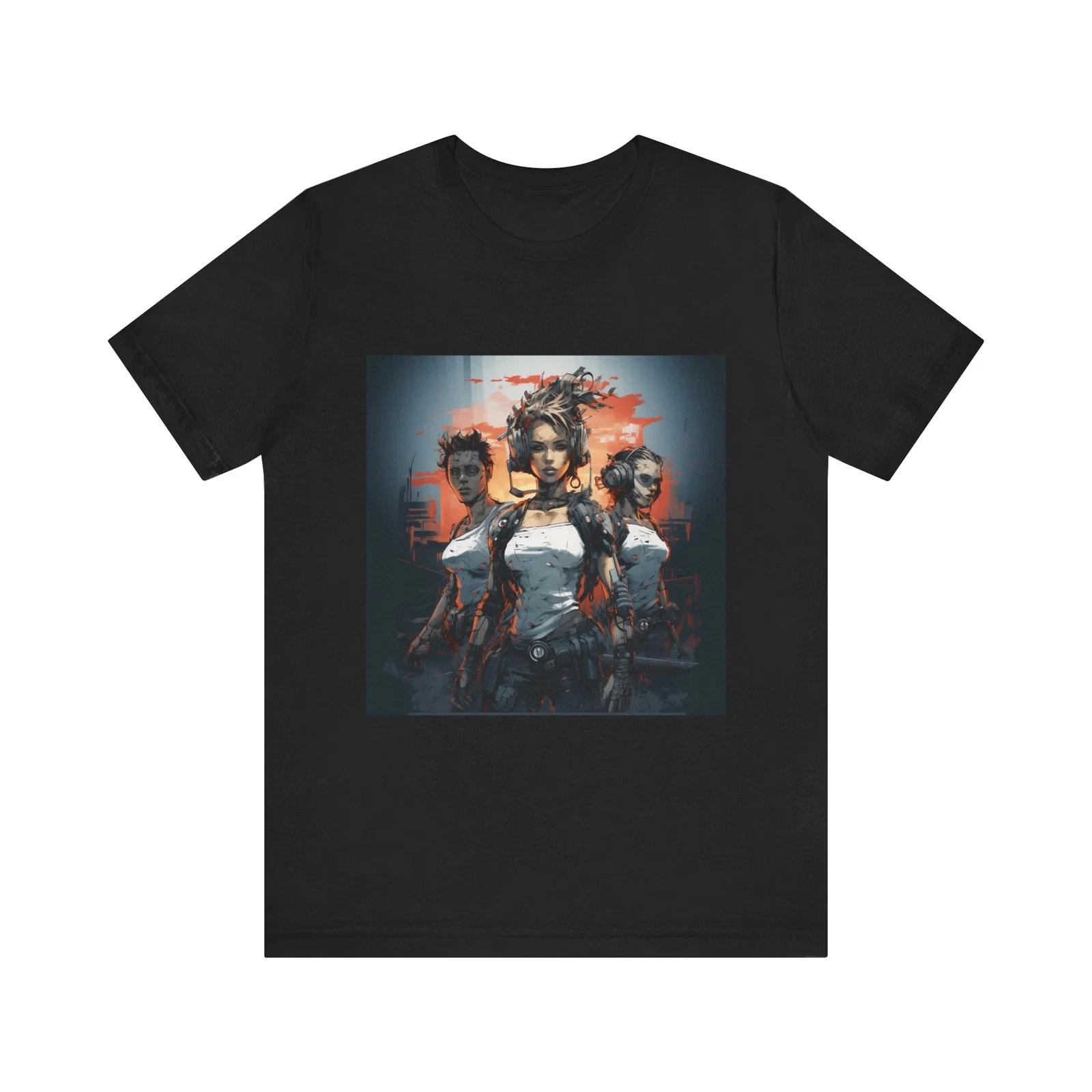 

Doomsday Wasteland Graphic Printing Summer Luxury Brand Cotton Men's and Women's T-Shirts Short Sleeves Street Fashion Trend