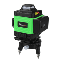 MUSTOOL 4D 16 Line Green Laser Level IP54 Auto Self-Leveling 4000mAh Battery Touch Screen Laser Level for Outdoor Using