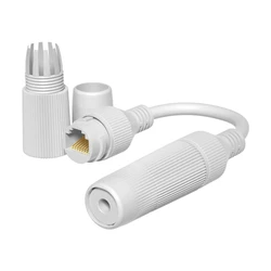 RJ45 waterdichte connector IP67 Ethernet-kabelconnector Vrouw met vrouw Sluit 40GE aan