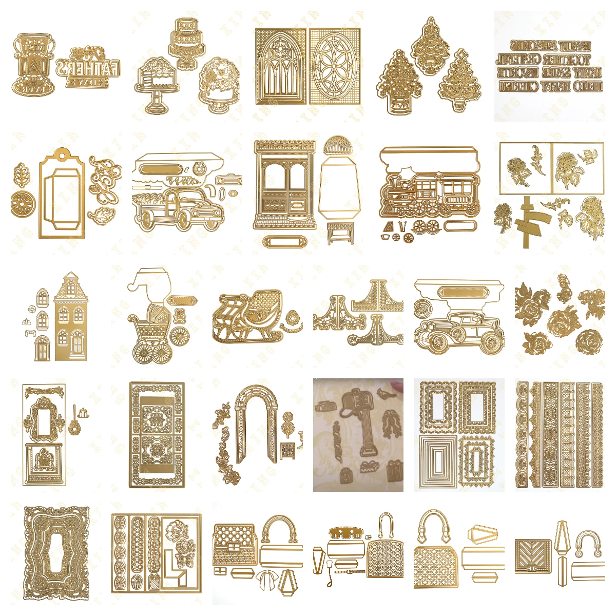 

Garden Arch 3D Flower Layer Metal Cutting Dies Sets for DIY Craft Making Greeting Card Scrapbooking Photo Embossing DIY Paper