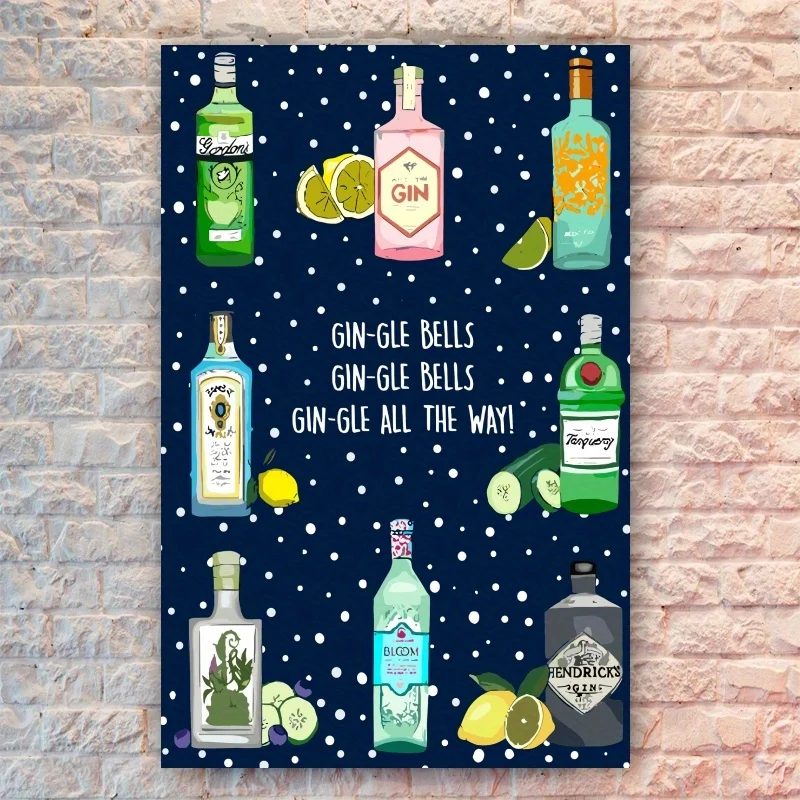 1pc, Happy Christmas Time Card, Merry Christmas Card, Humorous Wine Christmas Card, Funny Christmas Card, for Friend Family