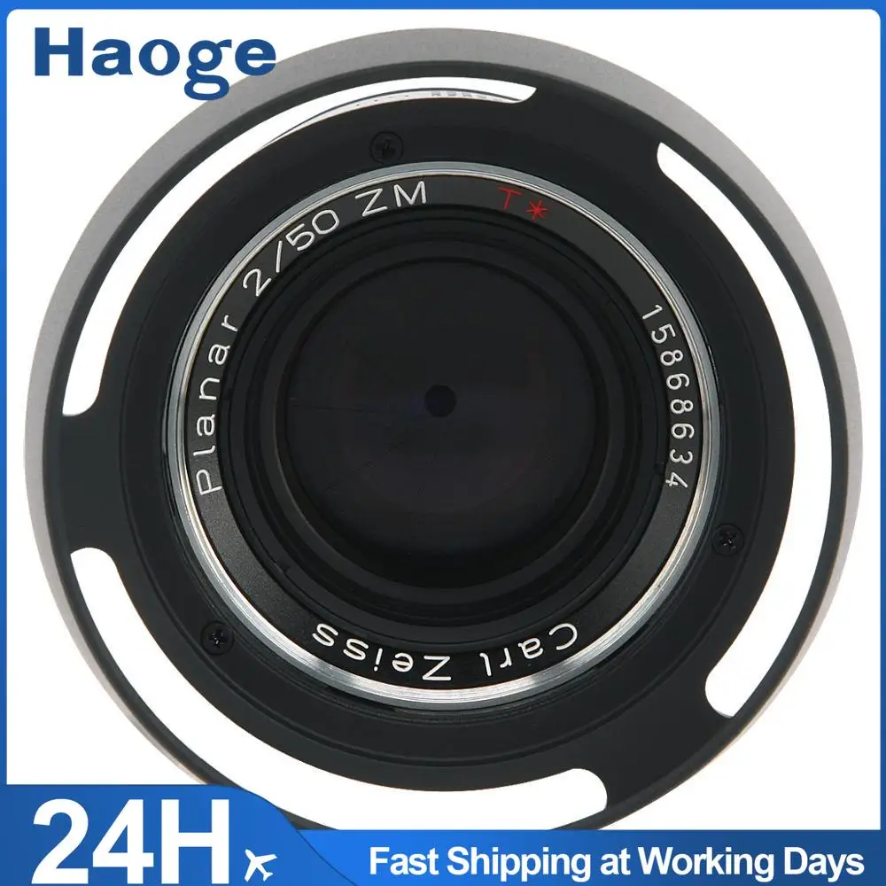 

Haoge круглая бленда объектива для Carl Zeiss ZM 2/35 35 мм f2, 2,8/35 35 мм f2.8, 2/50 50 мм f2 (leica M-mount)