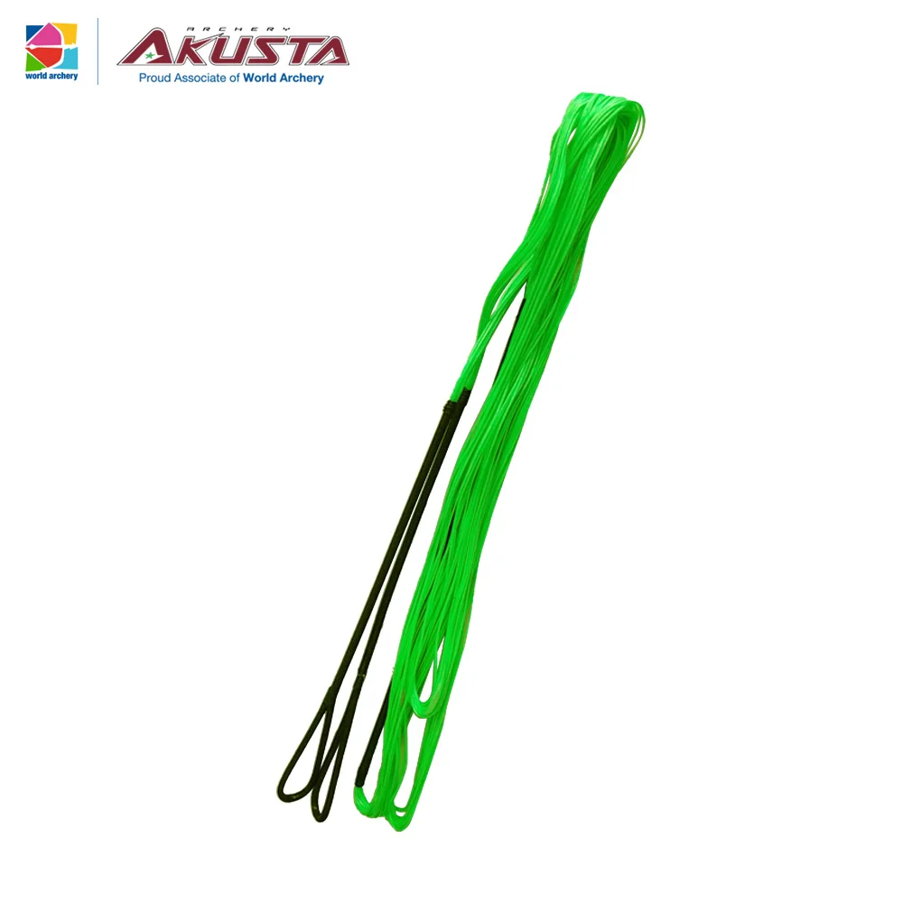 Akusta arco ricurvo Fast Flight Material Bow String BCY 652 colore verde per stringa di arco da 48-70 pollici