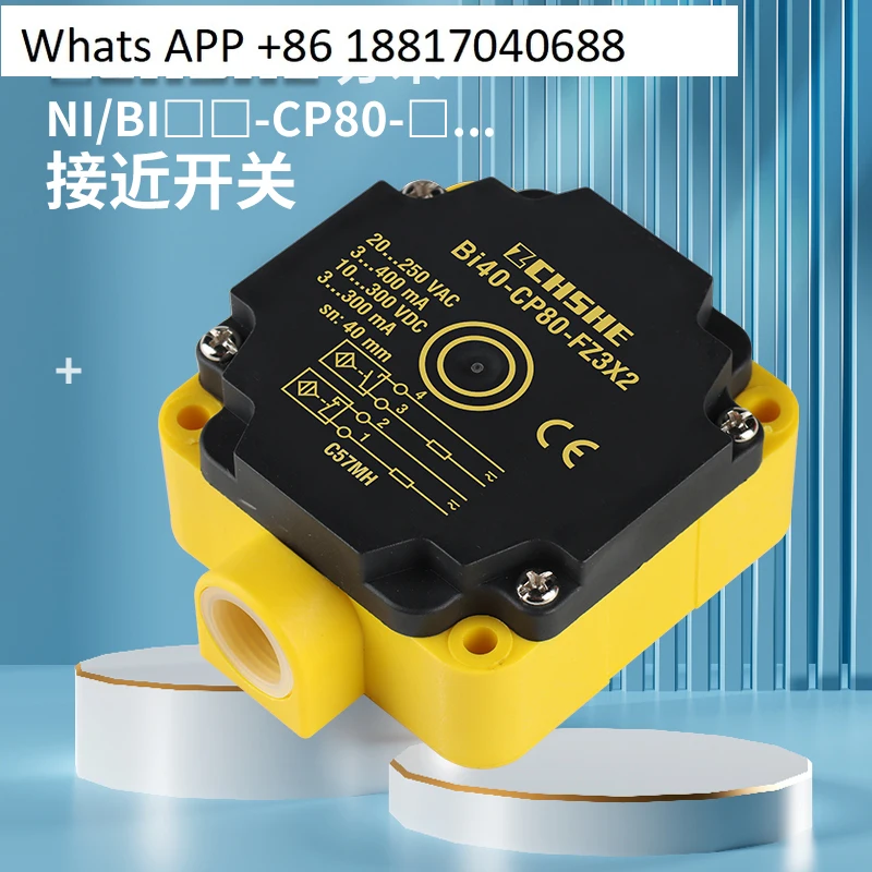 

Proximity switch BI40 Ni50-CP80-VP4X2/VN4X2/FZ3X2/NI40/AP6X2 AN