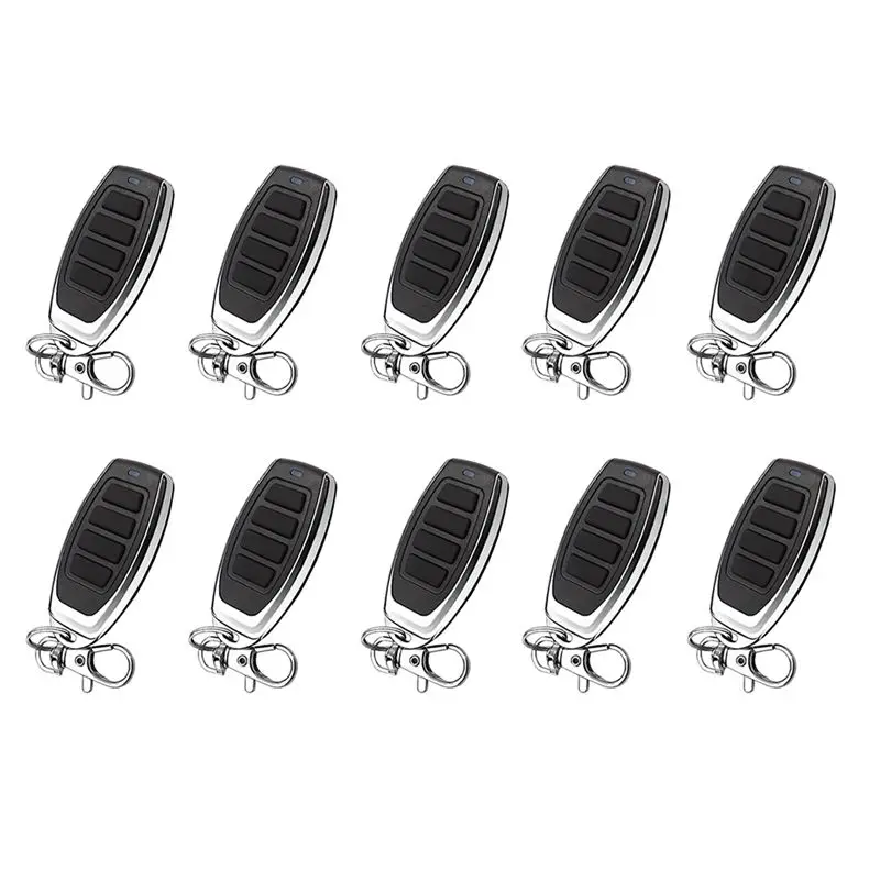 New Design~ Garage Door Remote Control 433Mhz 4-Button Automatic Gate Opener Garage Remote Control Duplicator