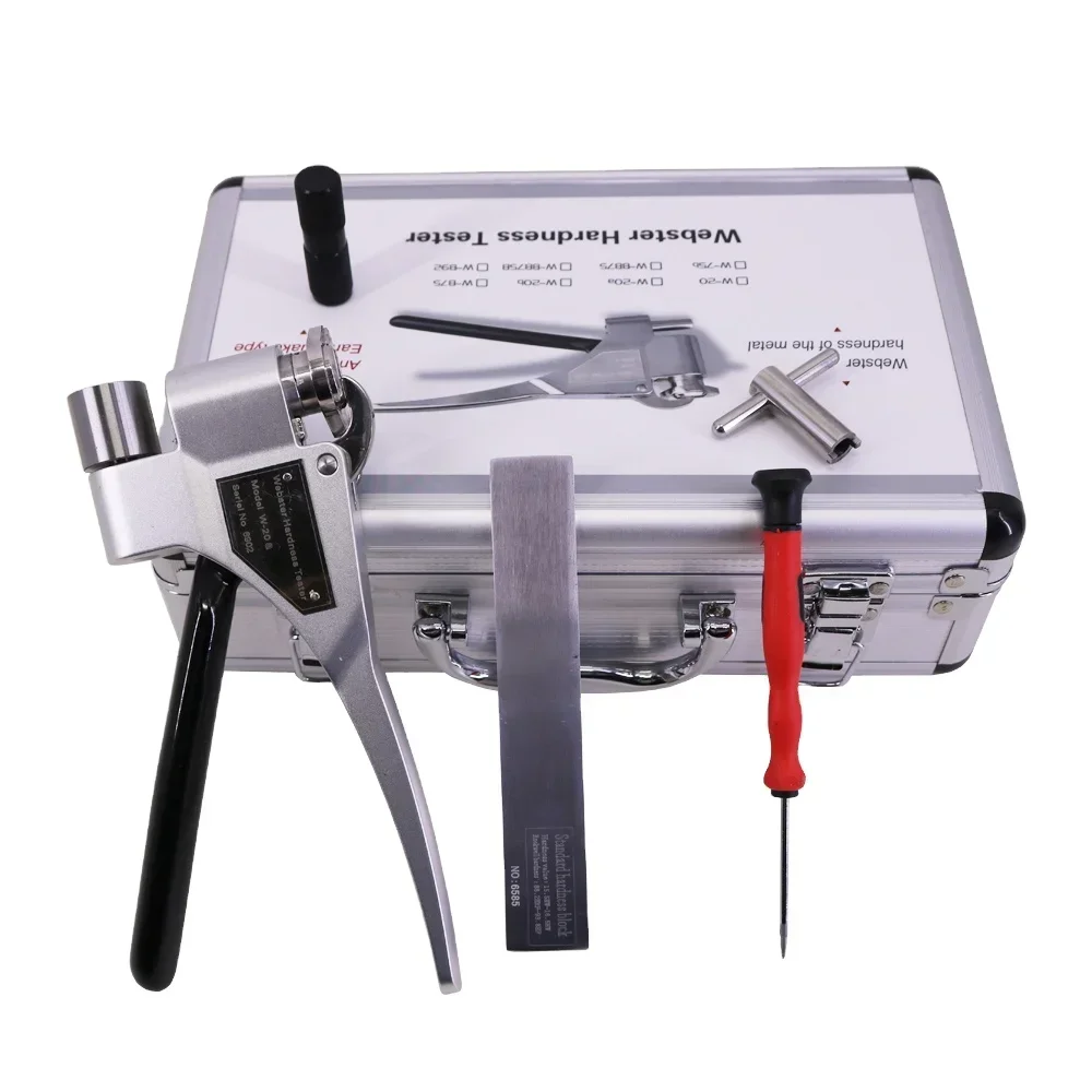 W-20A Webster Hardness Tester Aluminum Hardness Tester Range 0-20HW Resolution 1HW