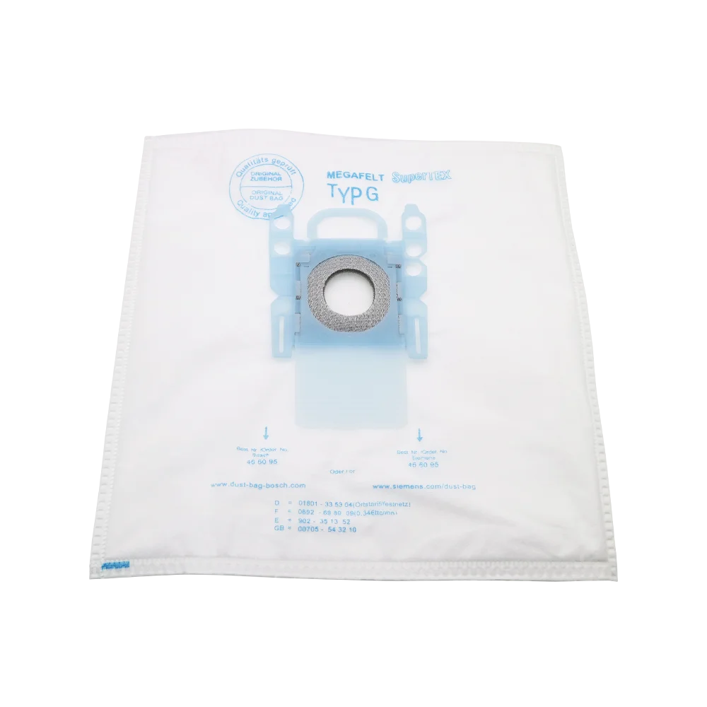 Vacuum Cleaner G Type Cloth Dust Bags Type G for Bosch & SIEMENS BSG7 BSGL3126 BSG6 GL30 GL40 BGL45 BSGL5 VSZ5 VSM5 BSD2800