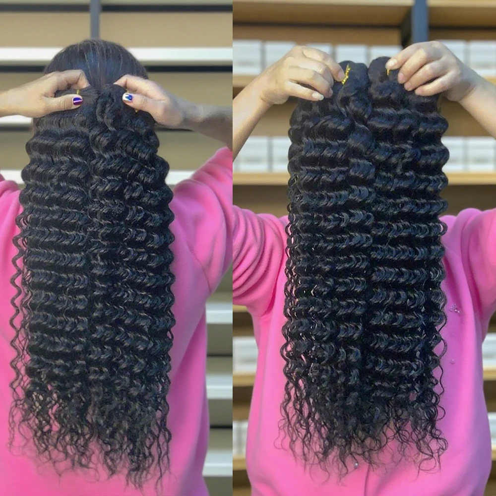26 28 30 Zoll Deep Wave Bundle – Deep Wave 3 Bundles With Closure Bewertung und Preis