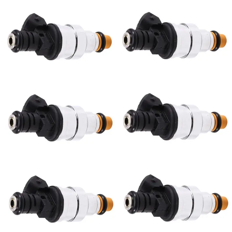 N26R-For A3 A4& VW Golf 1.8L Turbo Compatible Fuel Injectors 6PCS 0280150467 06A906031F Injection Nozzles