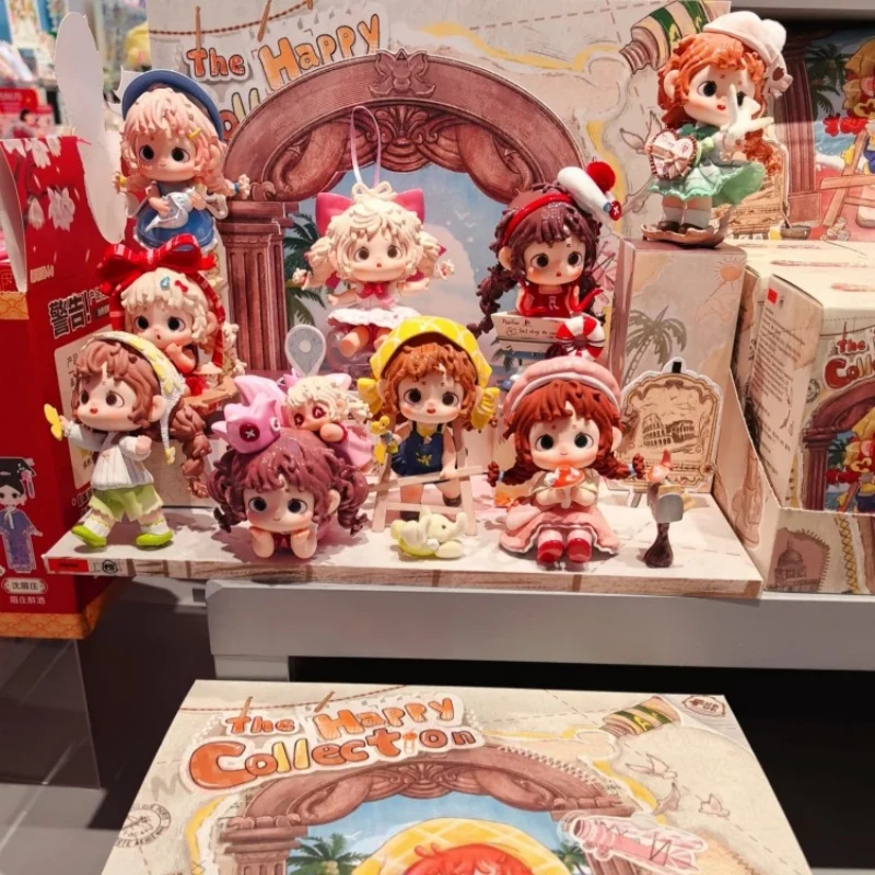 

Original Furfur The Happy Collection Series Blind Box Trendy Doll Garage Kit Desktop Decor Ornament Cute Toy Girl Birthday Gift