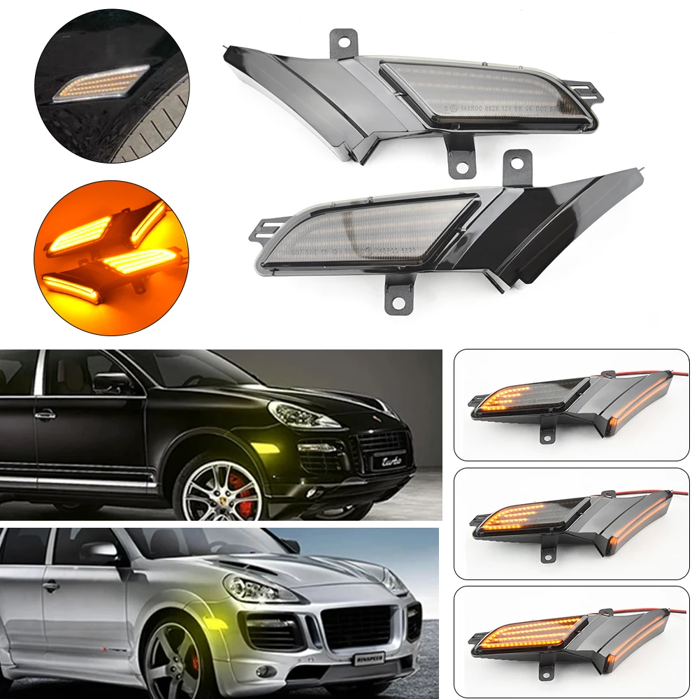 

Автомобильный указатель поворота, габаритные огни 2X для Porsche Cayenne 957 967 Gen Cayenne 95563103510