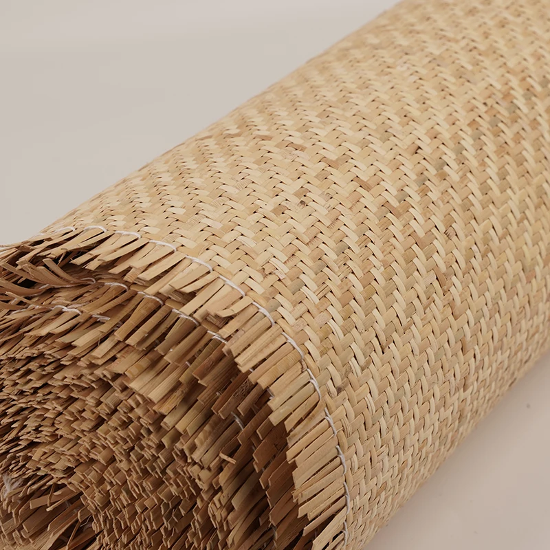 40-55cm Width 0.5-5m Length Natural Indonesian Hand-woven Real Rattan Roll Material Furniture Chair Table Cabinet Repair Tools image 4