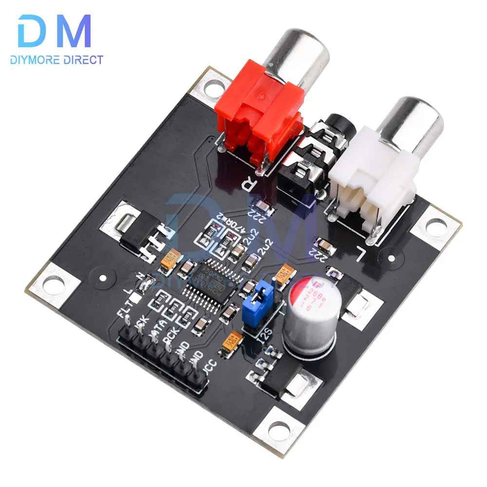 PCM5102/PCM5102A DAC Decoder I2S Player Board 32Bit for Arduino