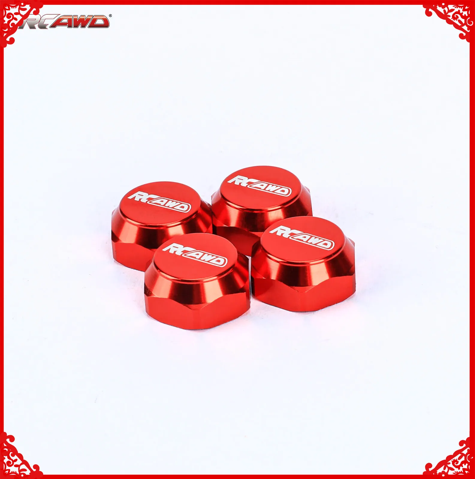 RCAWD ALUMINUM WHEEL NUT 17MM for 1/10 KRATON 4S OUTCAST 1/8 TYPHON 3S MEGA550 upgrades parts