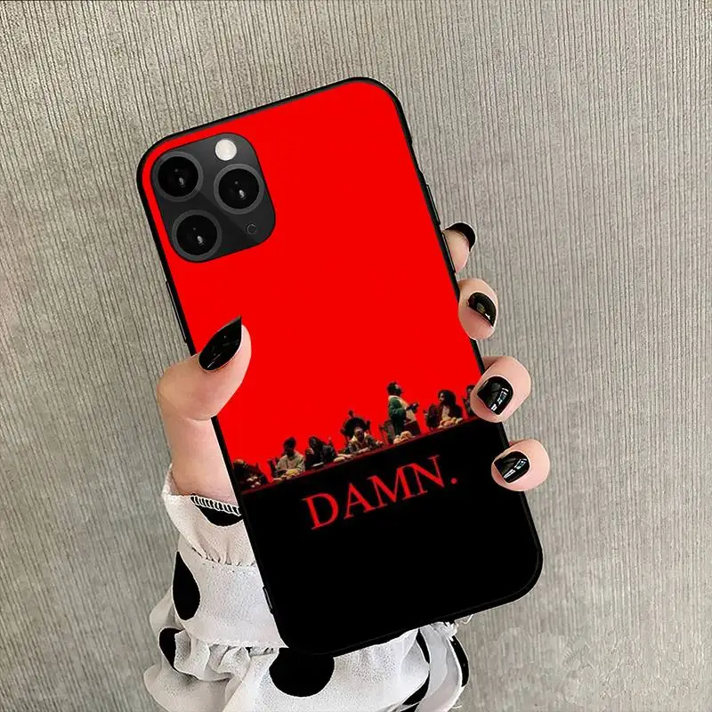 Rapper Kendrick Lamar Phone Case For iPhone 11 12 13 14 Mini 6 7 8 plus X XS XR PRO MAX Shell