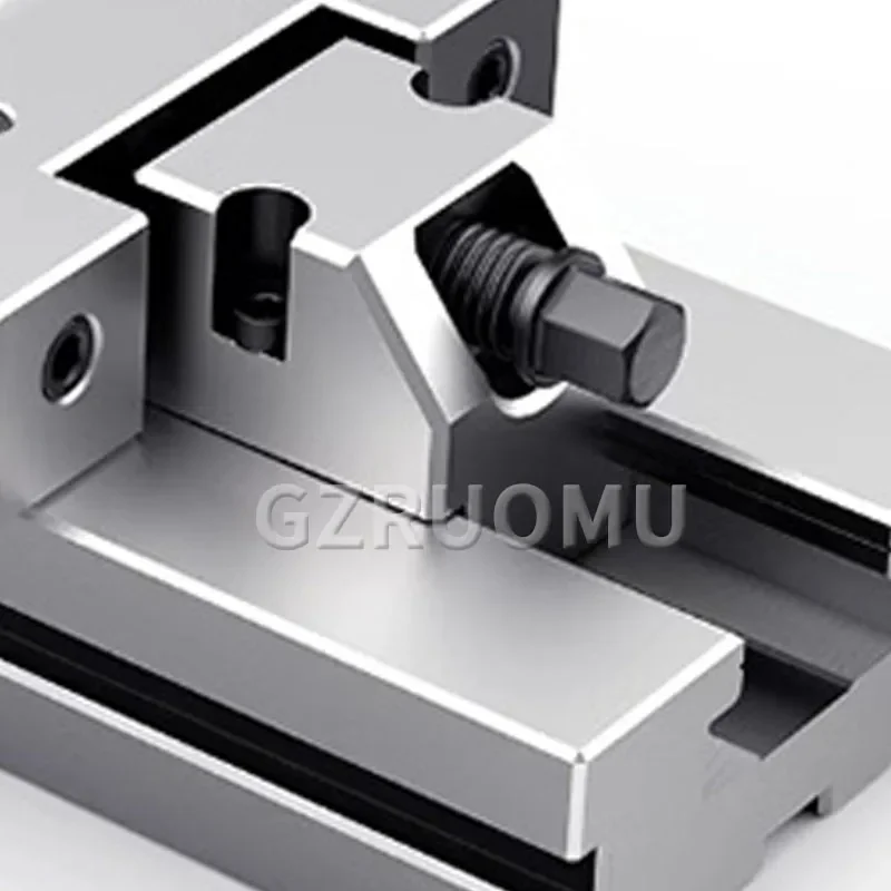 Precision  Bench Vise 4/5/6 Inch Combined Flat Vice Clamp Large Opening Fixture Apply To Various CNC Equipment Machining Center