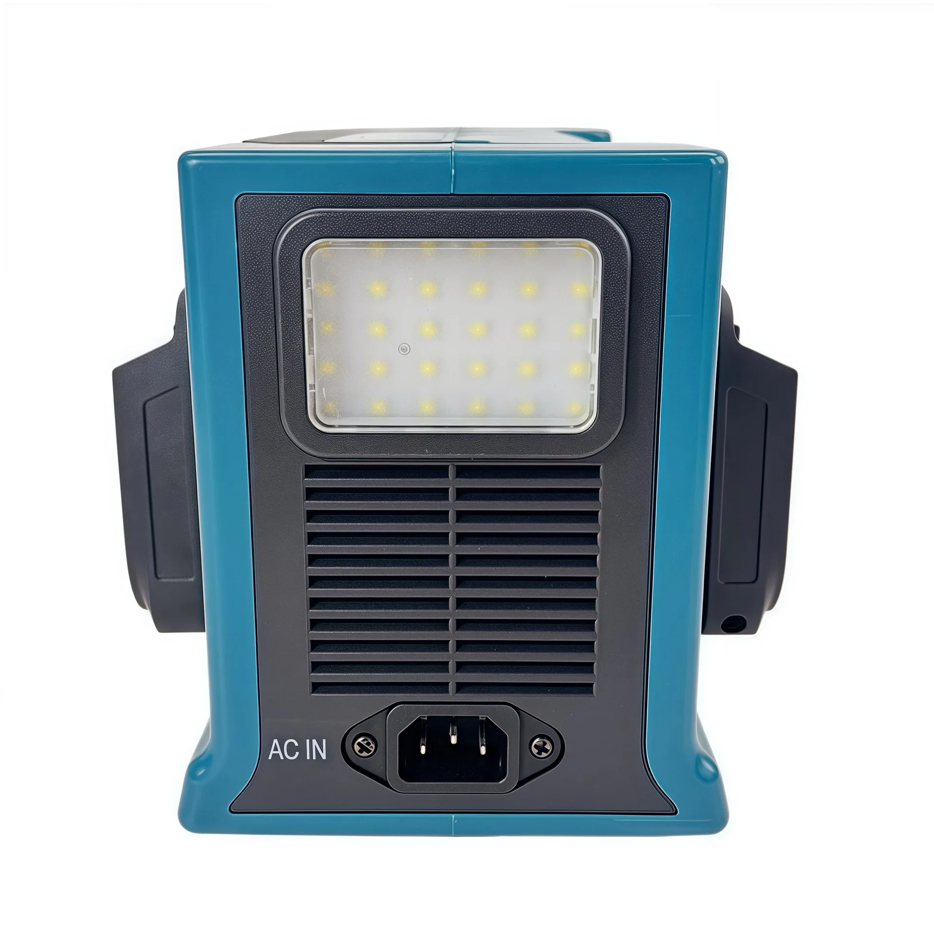 عاكس الطاقة لمحطة الطاقة المحمولة ماكيتا 18/20 فولت: شاحن عاكس محمول 300 وات مع إضاءة LED لمخيم RV خارج الشبكة