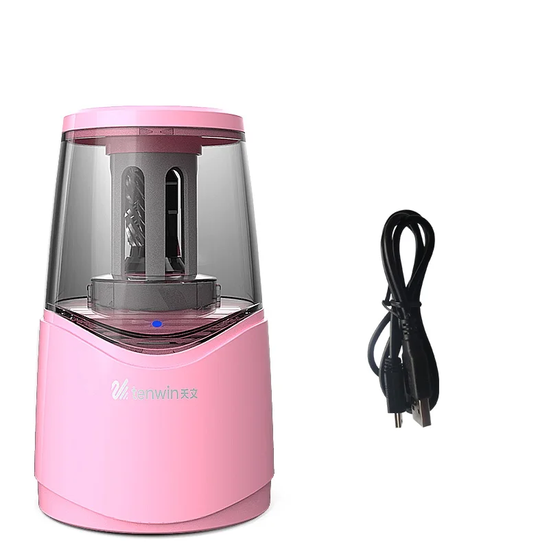 

USB Automatic Electric Pencil Sharpener Stationery For Colored Pencils Mechanical For Children Heavy Duty