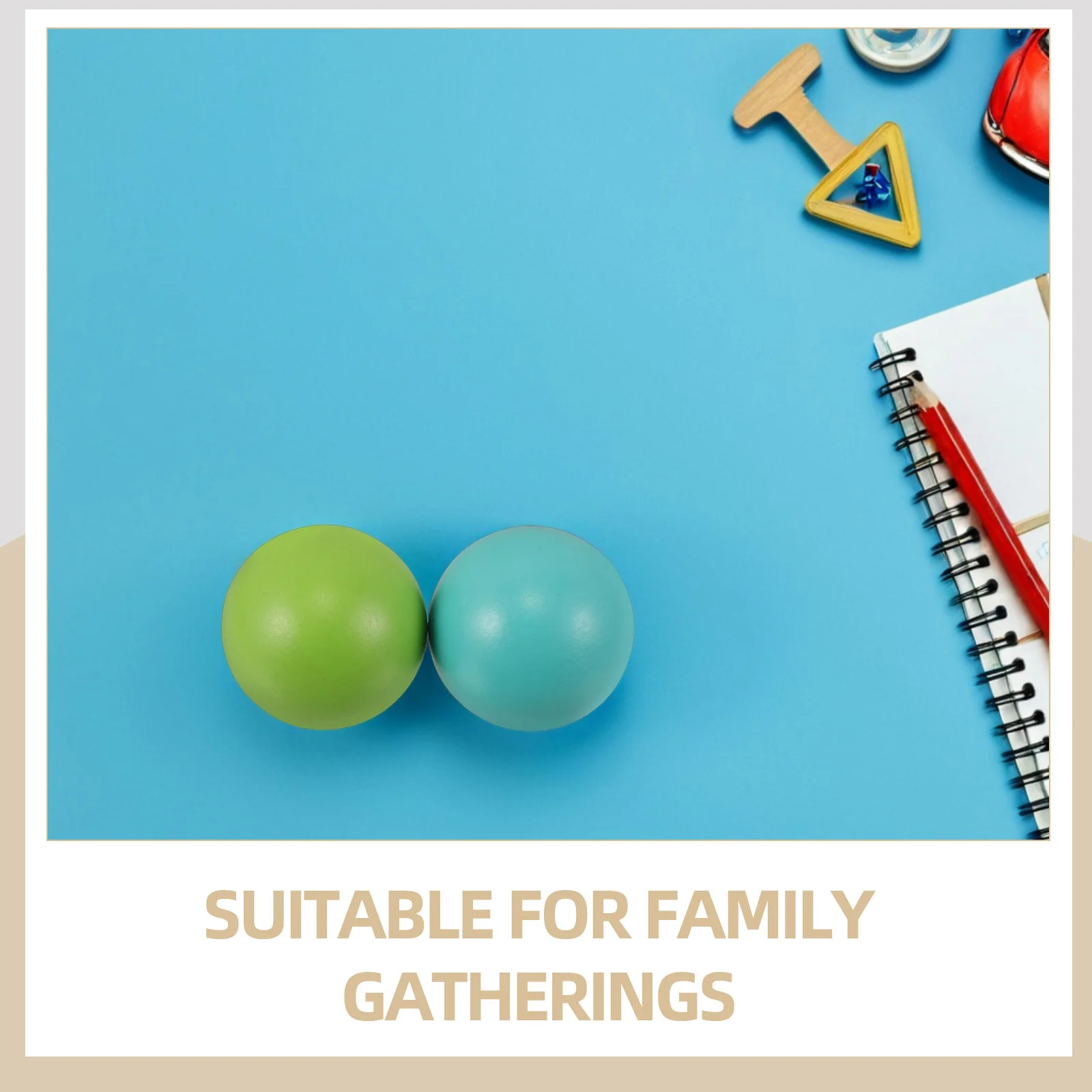 2 قطعة كرات الكروكيه مجموعة خشبية الأطفال في الهواء الطلق ألعاب الحديقة الأسرة الفناء الخلفي الأطراف المدرسية الأحداث الكروكيه مجموعة كرات الفناء الخلفي #6