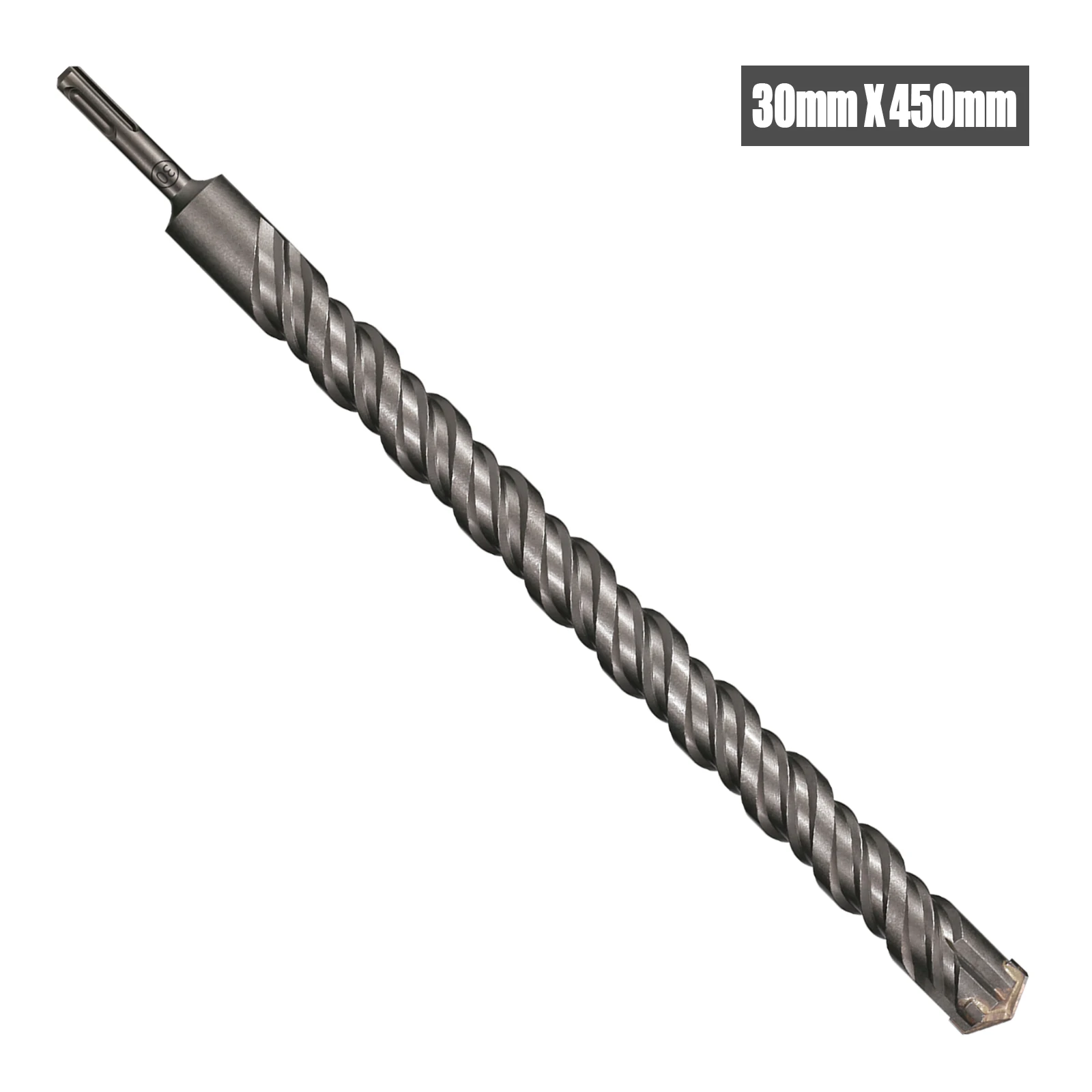 1 Stück Beton-SDS-Plus-Bohrer 8-30mm Kreuzschneiderkopf Doppelschneckenhammer 450mm Wandziegelblock Elektrohammer Mauerbohrer – Detail 19