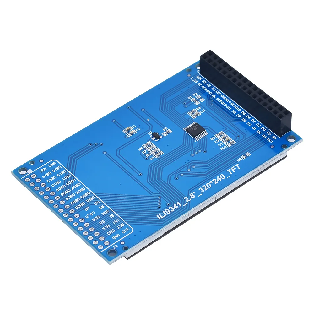 3.3V 300mA 2.8 Inch TFT LCD Shield Touch Display Module For Arduino UNO With Resistive Touch Panel DIY Kit