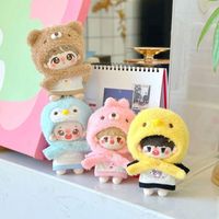 5CM Plush Doll Clothes Accessories Cute Cartoon Animals Miniature Hat  Winter Wear Cap Headwear For Idol Dolls Accessories