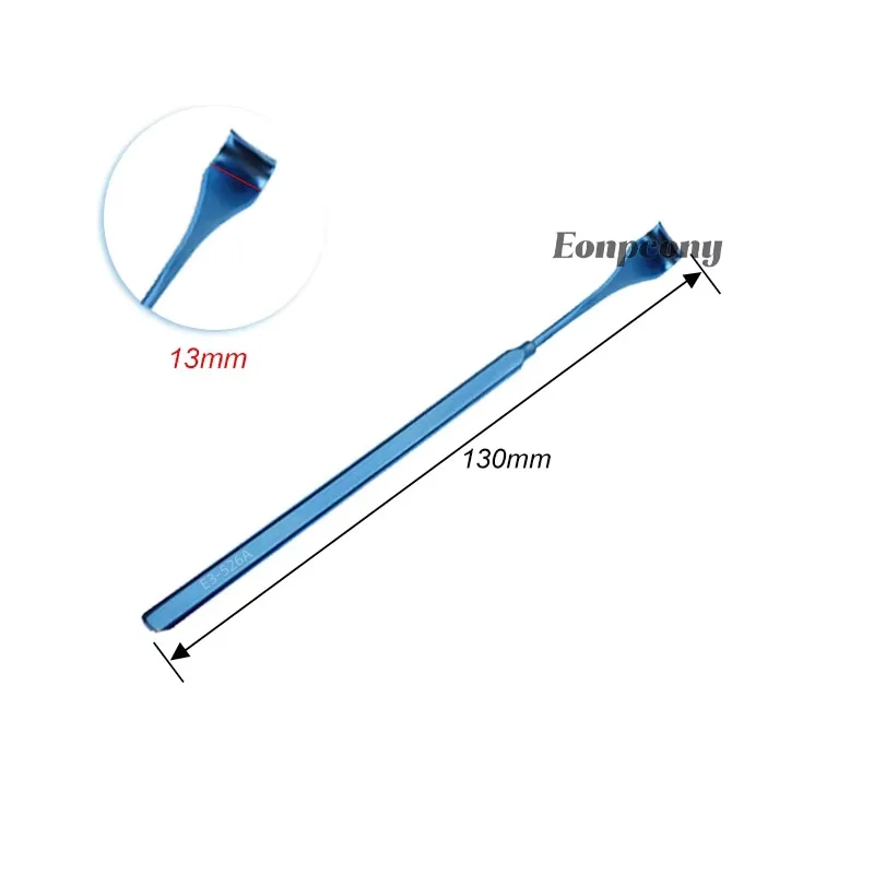 เครื่องมือผ่าตัดตา Desmarres Lid Retractor Titanium Eye Bags Pull Hook Eyelid Tool
