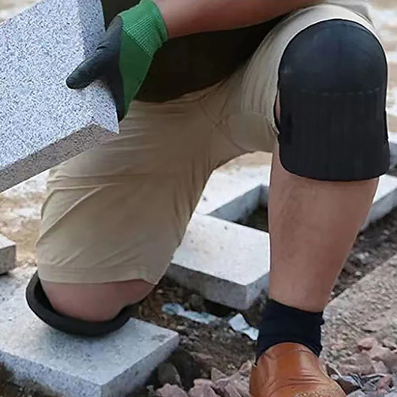 1 Pair Knee Protection Pad Job Tools Tile Mud Workers Knee Paste Floor Garden ​Moisture Tool Brick Thickening Artifacts Cement