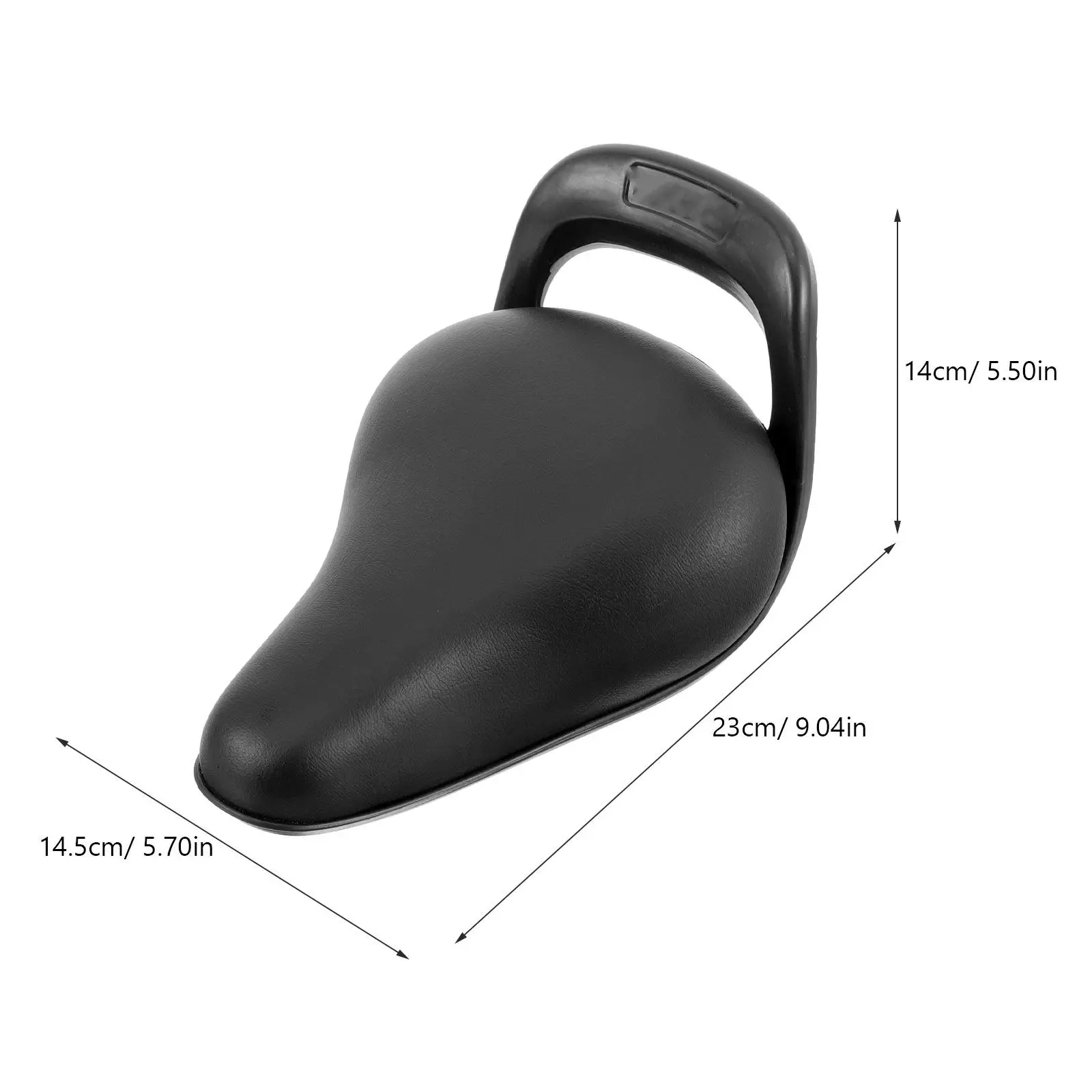 Bike Rear Seat Comfortable Polyurethane Steel Stable Backseat Shock Absorption Mountain Bike Saddle Durable Seats