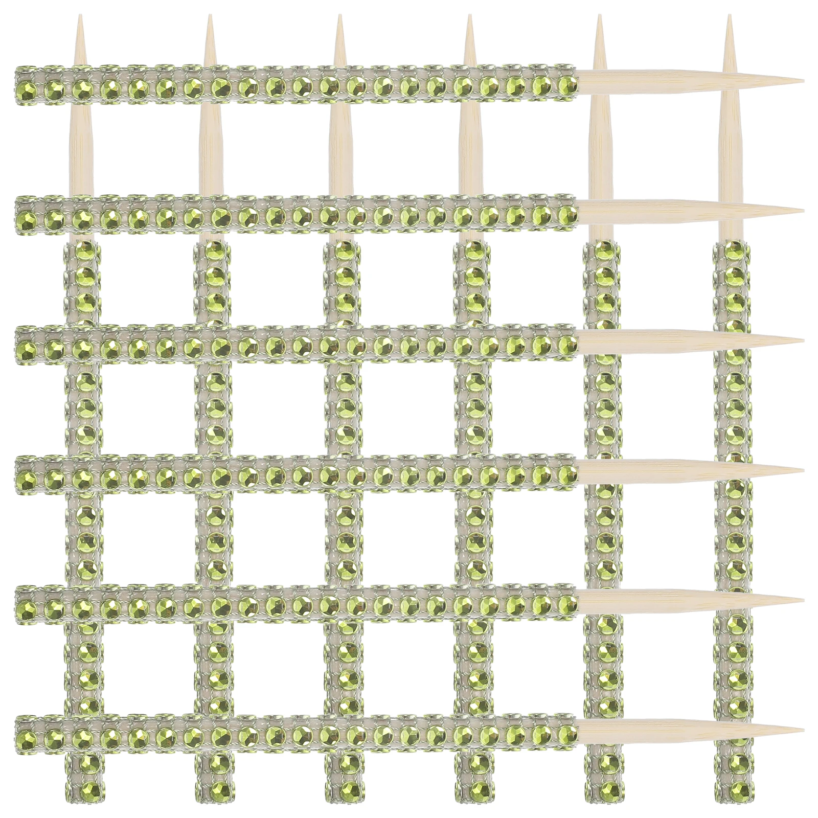 

12pcs Decorative Candy Sticks Rhinestone Lollipop Sticks Multi-Function Cake Pops Tools For Party Christmas Decoration