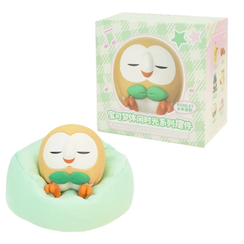 Pokémon Slaaphouding Model Ornament Serie Echt product Anime Action Figure Sylveon Pikachu Charmander Model Pop Speelgoed Cadeau