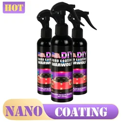 9H Ceramic Car Coating Liquid Glass Waterproof Nano Ceramics Paint Care Anti-scratch Hydrophobic Car Detailing Polish