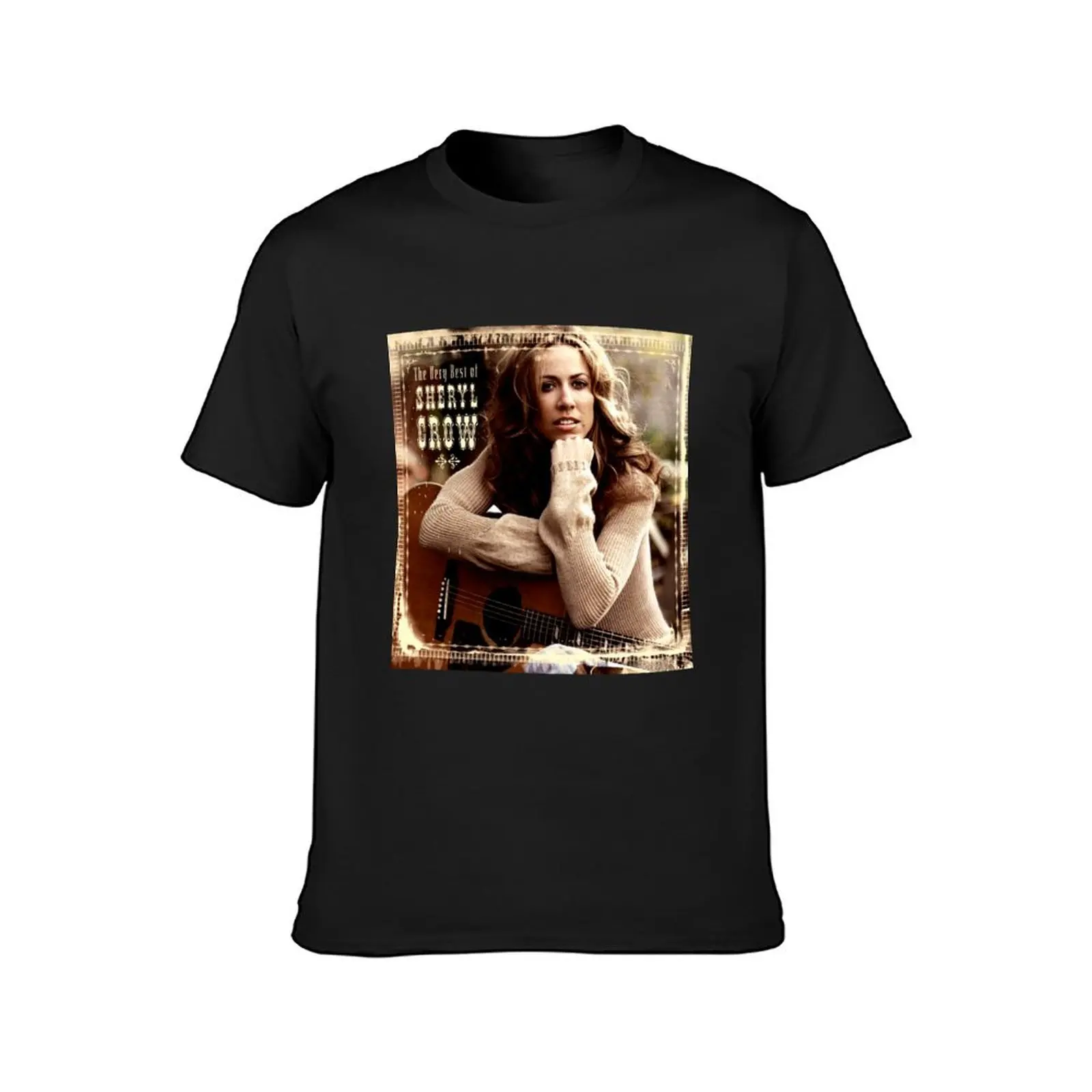 Sheryl Crow the very best of sheryl crow T-Shirt Short sleeve tee summer top Blouse mens graphic t-shirts anime