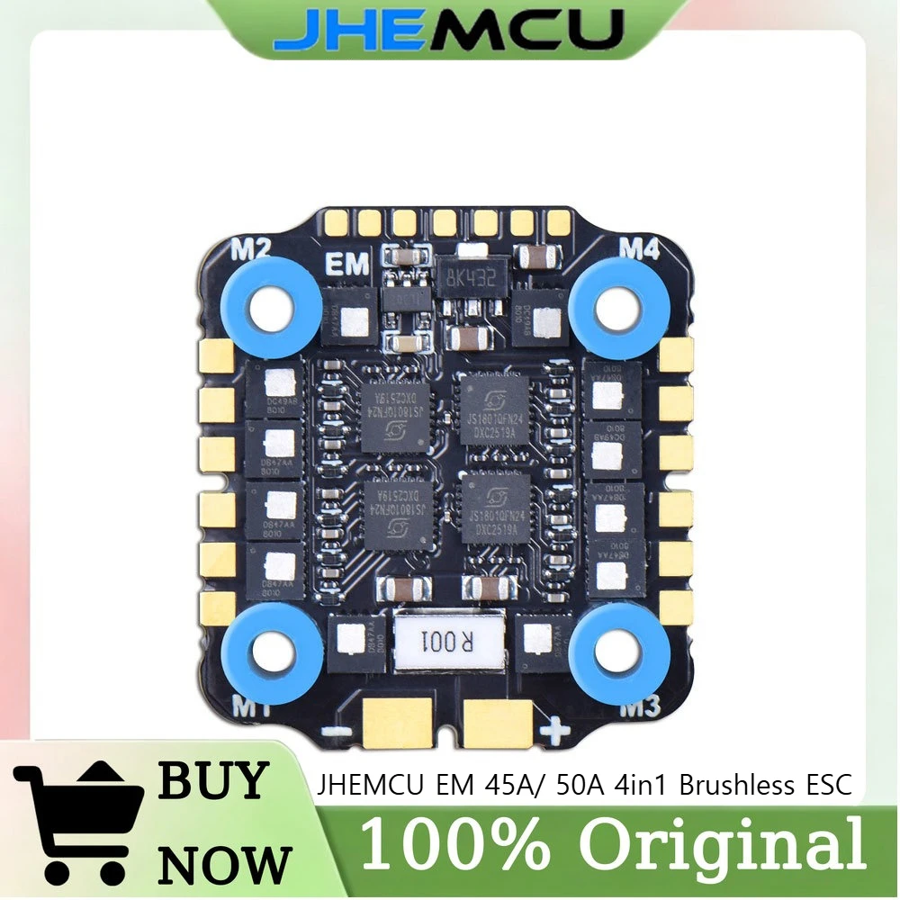 JHEMCU EM 45A/50A 4in1 Brushle - огляд і ціна Esc 4In1 Brushless