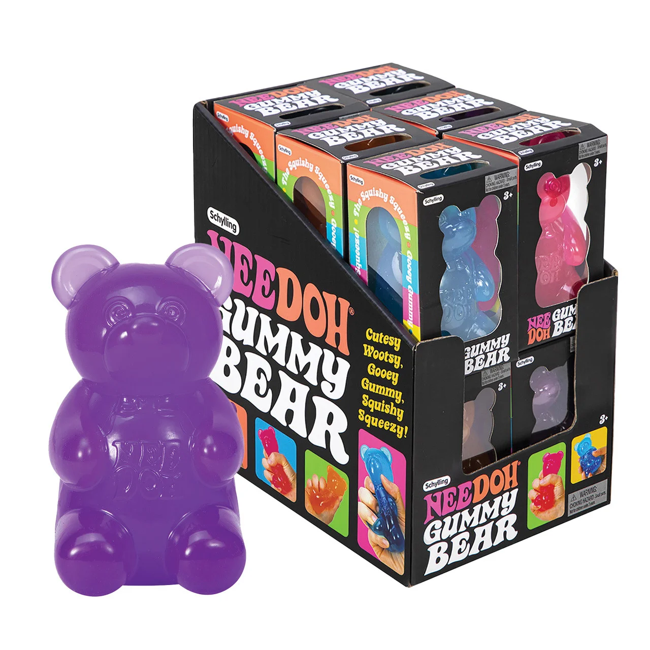 

Slow Rebound Decompression Ornament: Maltose Bear Shape Stress Reliever, Creative Office Pressure Relief Tool Party Gifts
