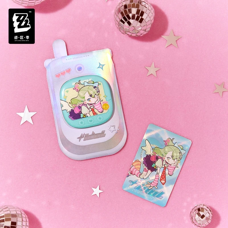 Official ZenlessZoneZero Genuine “Delusional Dreams” Series Game Merchandise, Part 2: Pin & Card Holder Set, Brooch, Gift 5