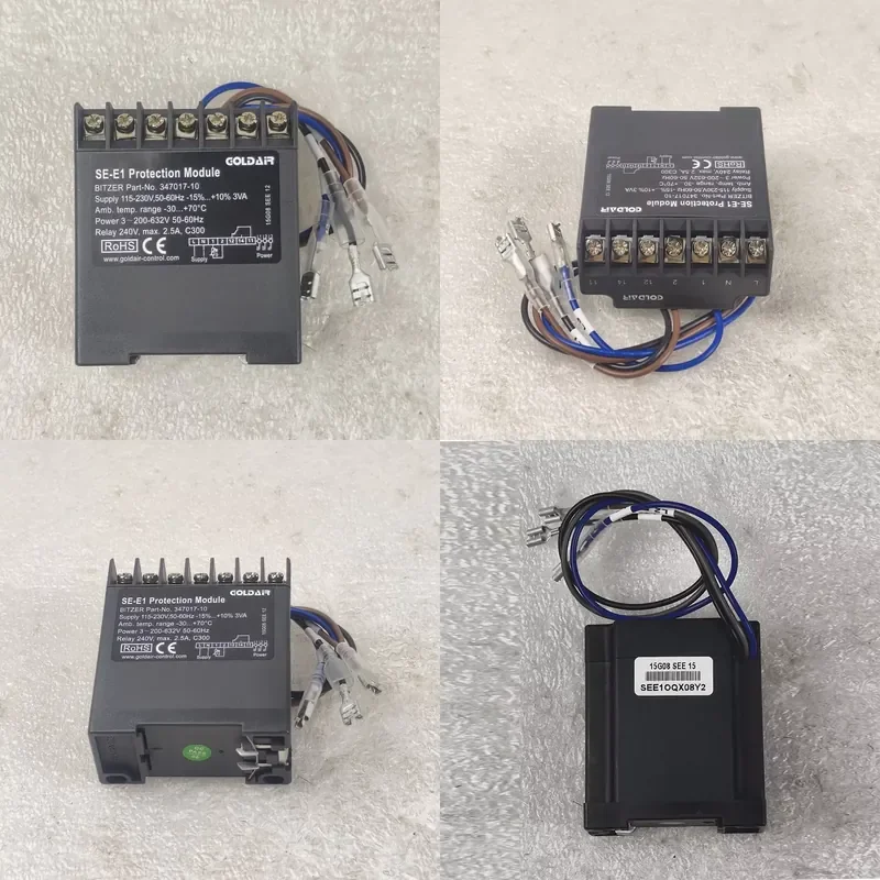SE-E1 347017-10 New for BITZER Compressor Protector Screw Machine Motor Protection Module