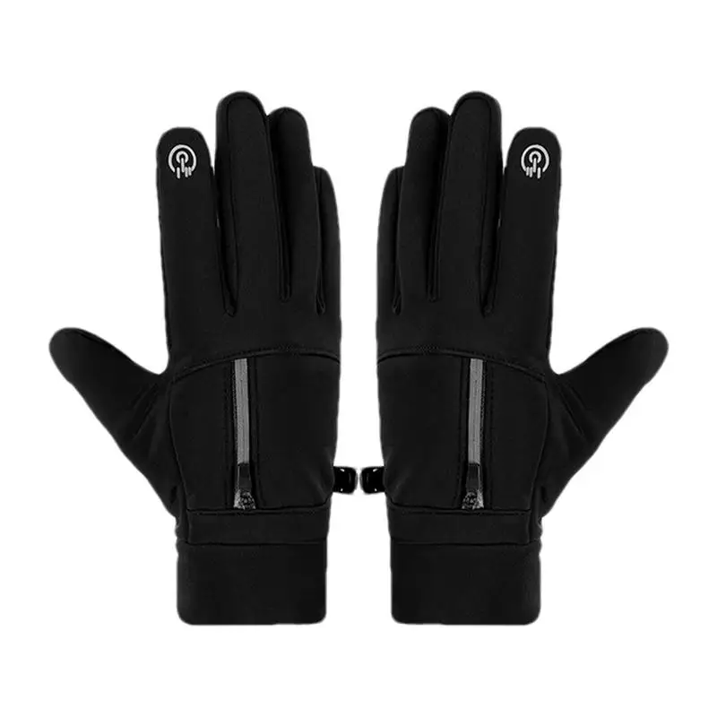 Cycling Gloves Touchscreen Lightweight Running & Full Finger Workout Gloves Windproof & Anti-Slip Shock-Absorbing Gym