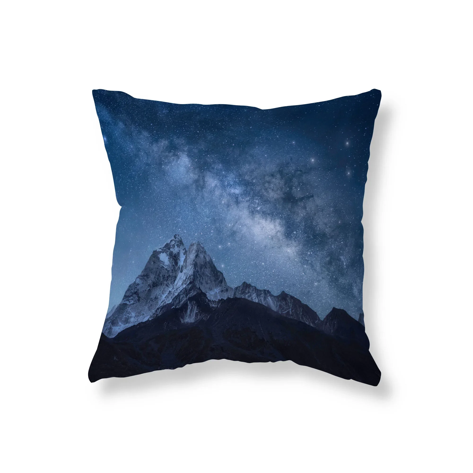 Aurora Star Landscape Poszewka na poduszkę Sofa Samochód Dekoracyjna poduszka na krzesło Pokój Estetyka Wystrój domu 45x45cm