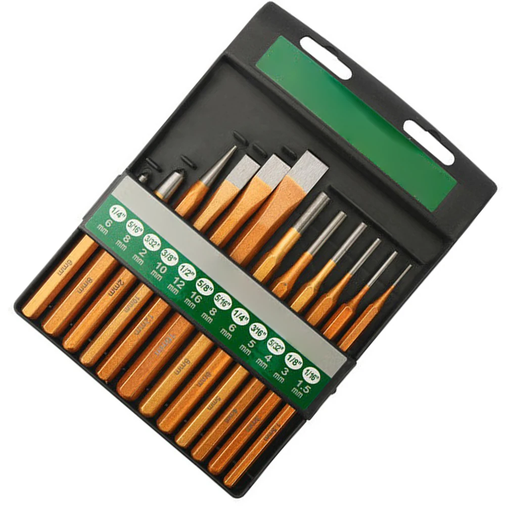 

Alloy Steel Chisels Chisel Set Pointed Chisel 12 Pieces Set For Building Construction Alloy Steel Chisel Set Chisel