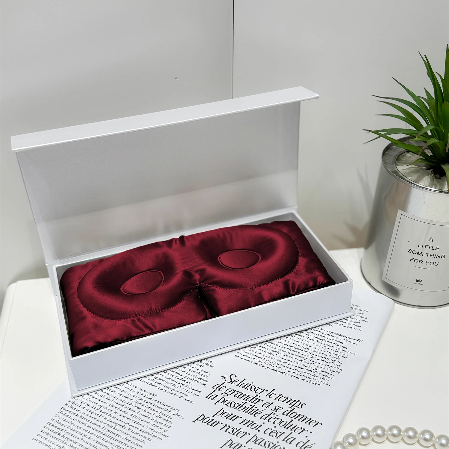 100% Natural Silk Sleep Mask F - đánh giá và giá Luxury Natural Skincare