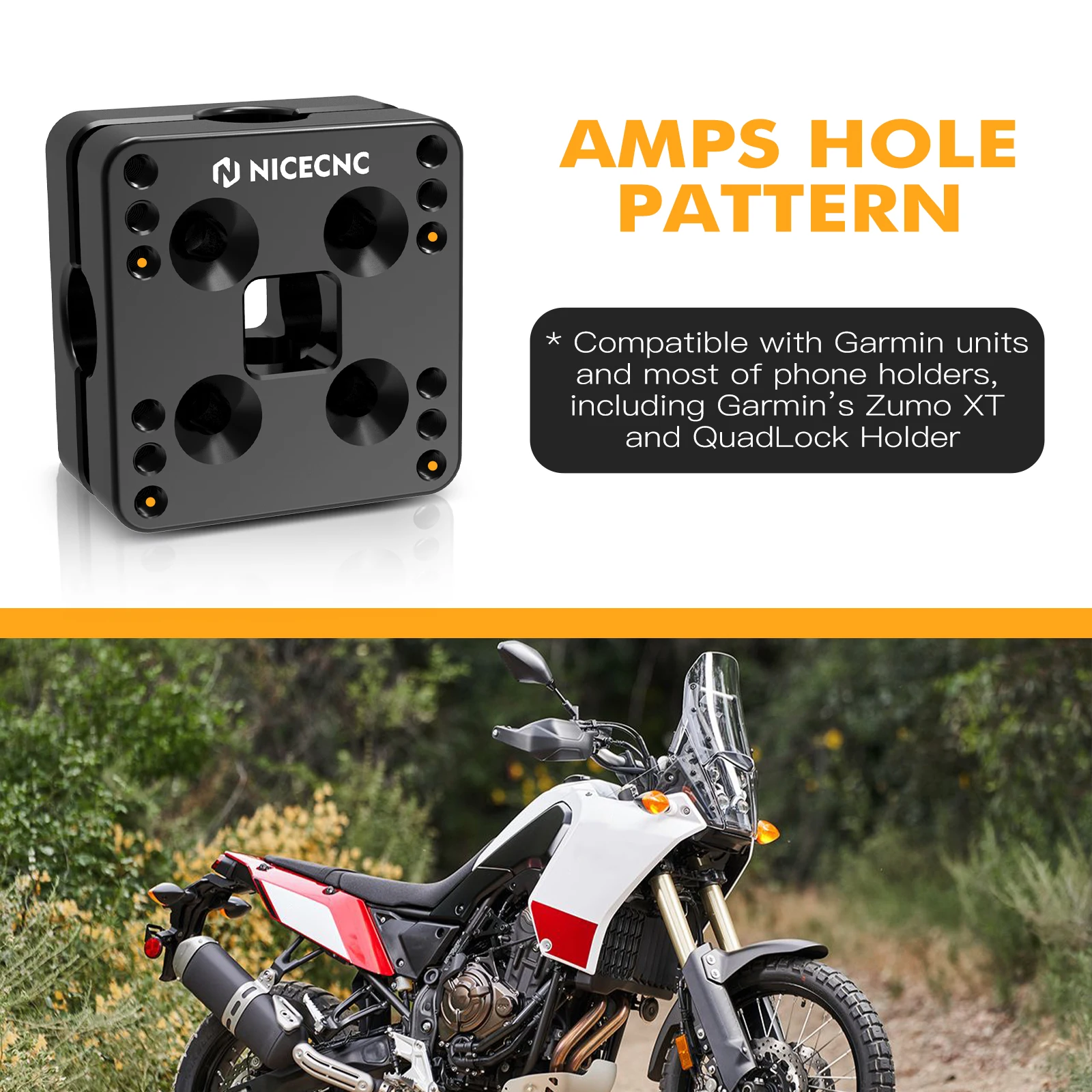 (EU-Lagerbestand) Für BMW R1250GS Adventure 2018-2024 R1250GS 2018-2023 12MM Navigationshalterung GPS-Halter R1200GS/Adventure 2013-2018 – Detail 6