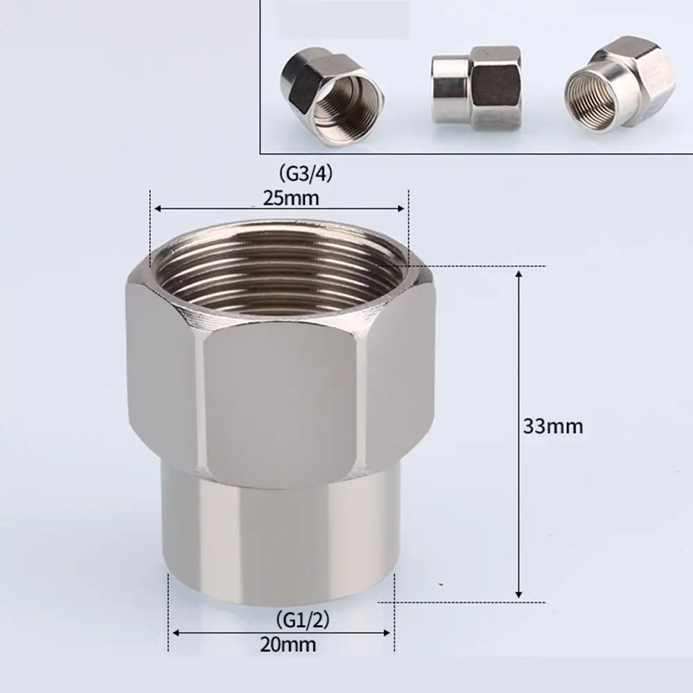 Variable Diameter Internal Female-Male Stainless steel Threaded Elbow Pipe Fittings Hardware Adapter Plumbing fitting