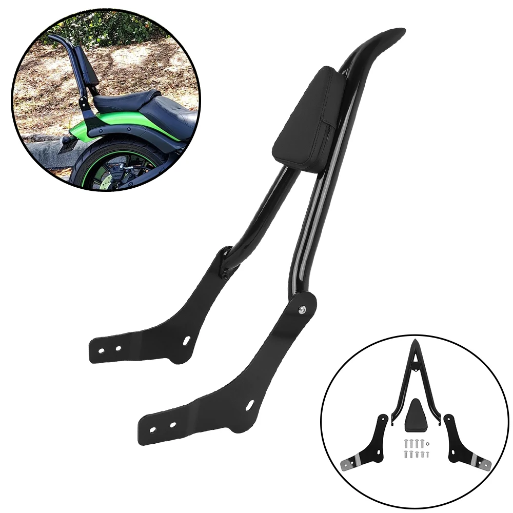 

For Honda Rebel 1100 CMX 1100 CMX1100 2021-2023 2022 Motorcycle Passenger Detachable Sissy Bar Backrest Luggage Rack Rear Pad