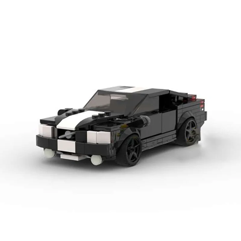 City Car Model MOC Building Bricks S60 Sporty Compact Luxury Sedan Modular Technology Children Holiday Gifts Assemble Toys Suit
