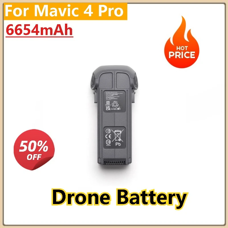 

100% Brand New High Quality Replacement Intelligent Flight Battery 6654mAh for Mavic 4 Pro