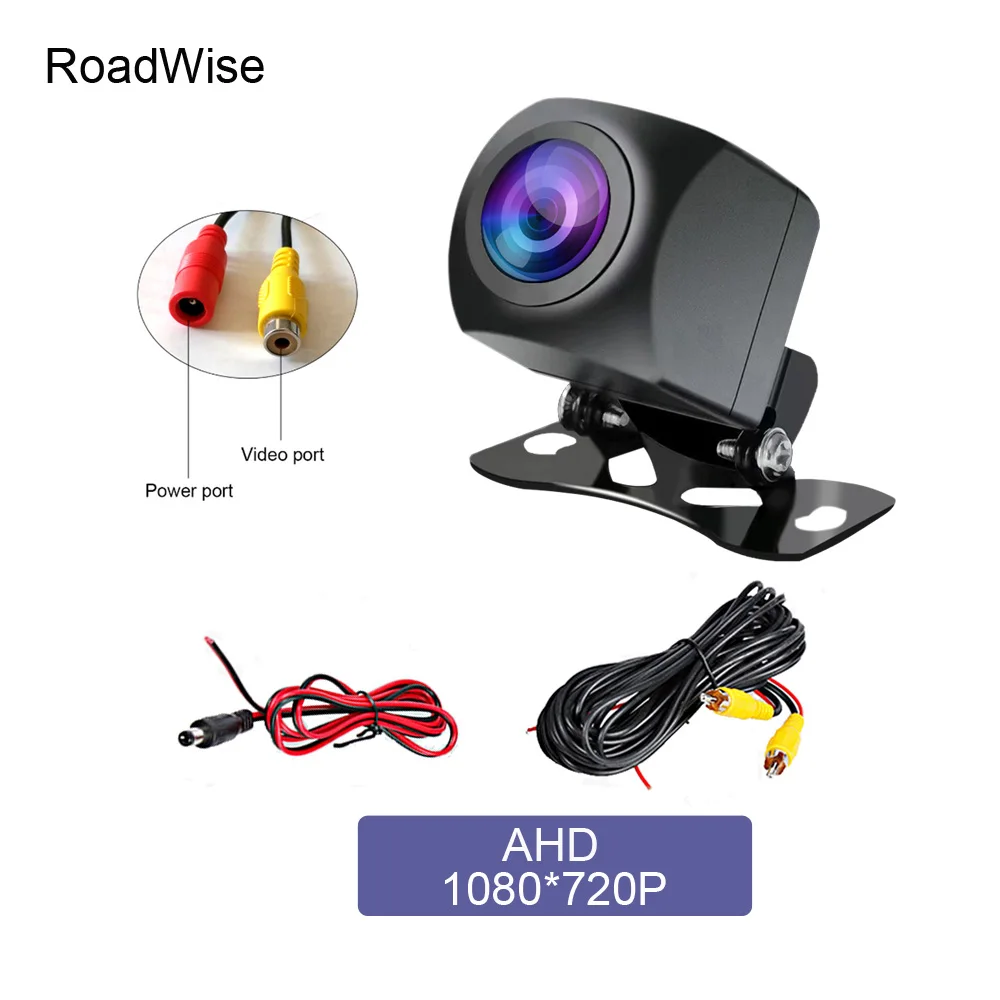 

170 Degree Angle HD Auto Rear View Camera Universal 12V Ip67 Car Back Reverse Camera Fish Eyes Night Vision Auto Backup Camera