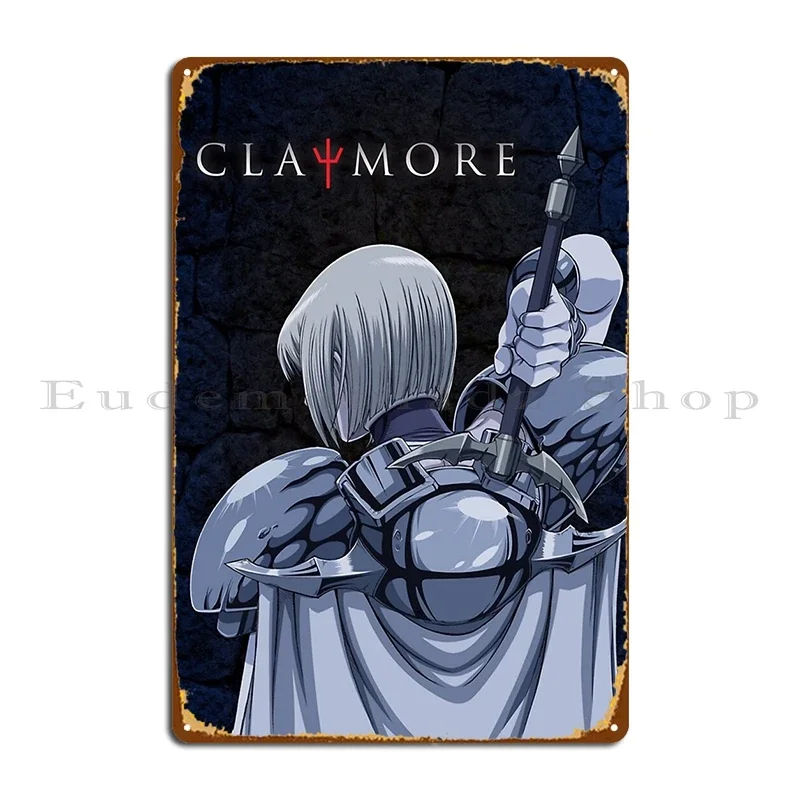 It Takes Two Hands To Handle My Claymore Metal Plaque Decoration Design Cinema Pub Garage Tin Sign Poster