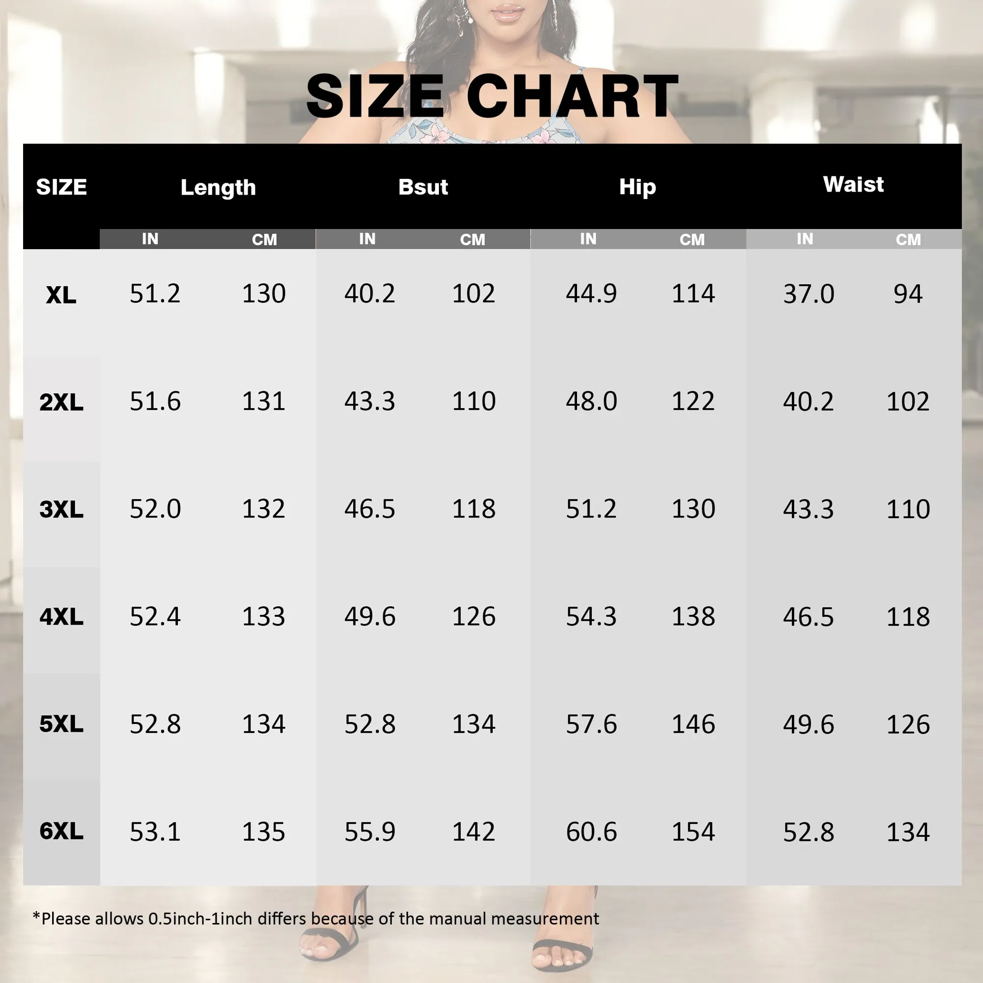 플러스 사이즈 스파게티 스트랩 블루 꽃 Bodycon 맥시 드레스 여성 캐주얼 여름 복장