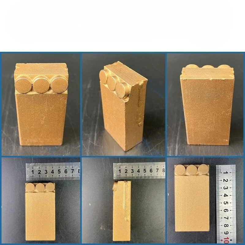 PDC composite blade cutter teeth Well drilling drill bit welding materials Geological exploration accessories